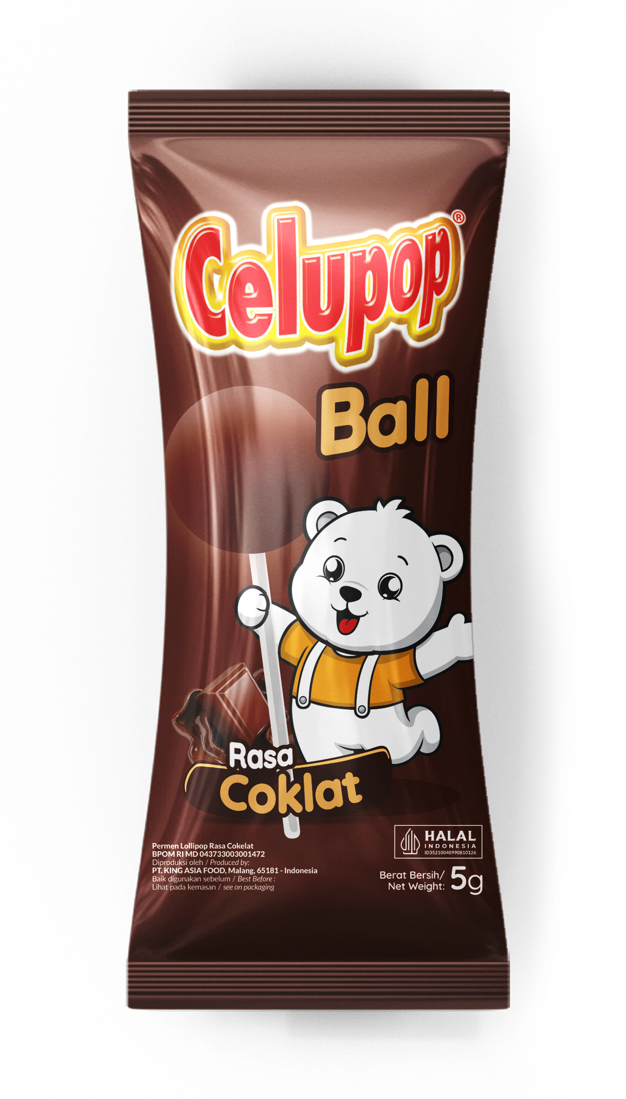 sachet celupop coklat