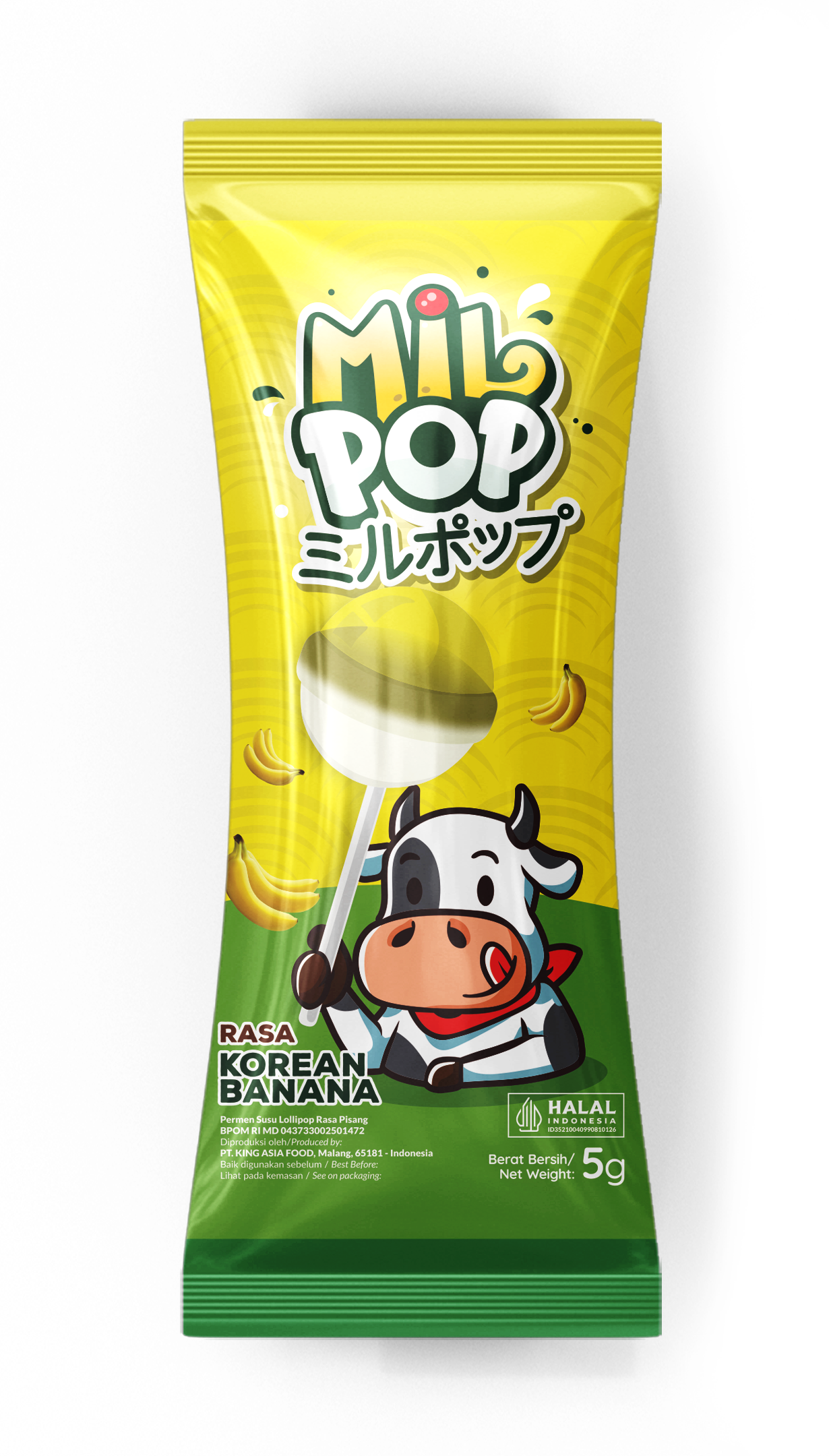 sachet milpop banana